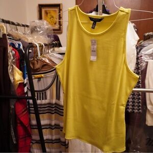 Vibrant Yellow Tank Top